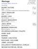 Mariage (Fiche Drouin)