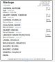 Mariage (Fiche Drouin)