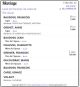Mariage (Fiche Drouin)
