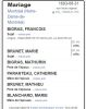 1er arrivant François Bigras dit Fauvel