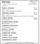 Mariage (Fiche Drouin)