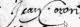 Signature (Sur acte de mariage)