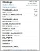 Mariage (Fiche Drouin)