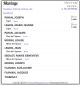 Mariage (Fiche Drouin)