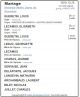 Mariage (Fiche Drouin)