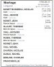 Mariage (Fiche Drouin)