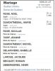 Mariage (Fiche Drouin)