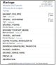 Mariage (Fiche Drouin)