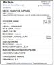 Mariage (Fiche Drouin)