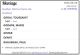 Mariage (Fiche Drouin)